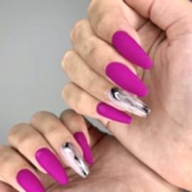 Маникюр + наращивание гелем